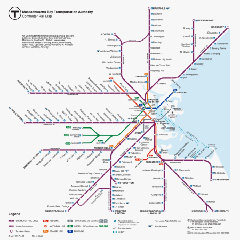 Map Of Commuter Rail Commuter Rail | Schedules & Maps | Mbta