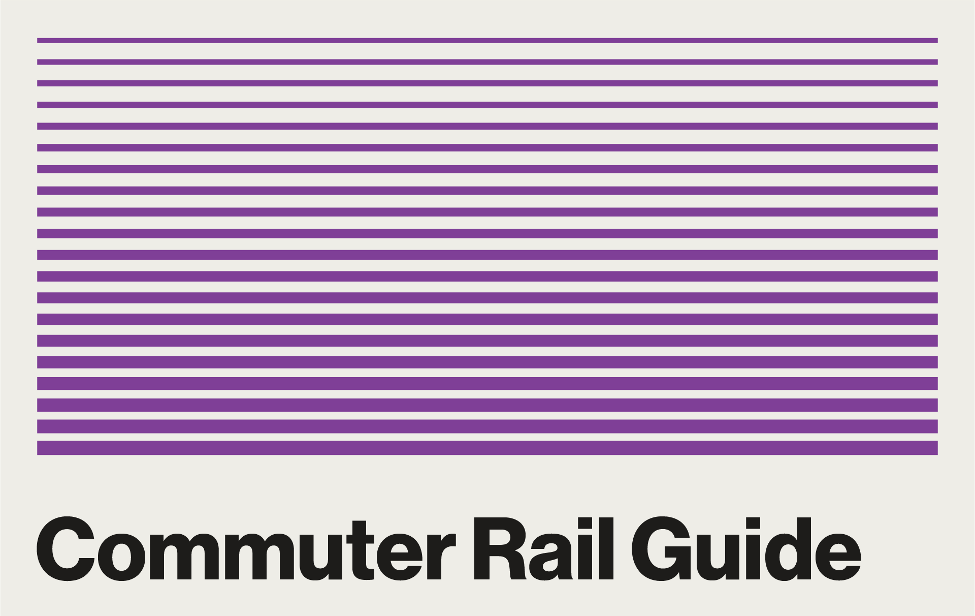 Commuter Rail Guide Clickable Graphic