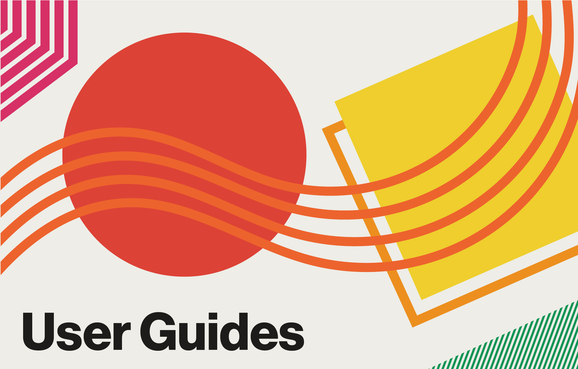 Clickable graphic for User Guides